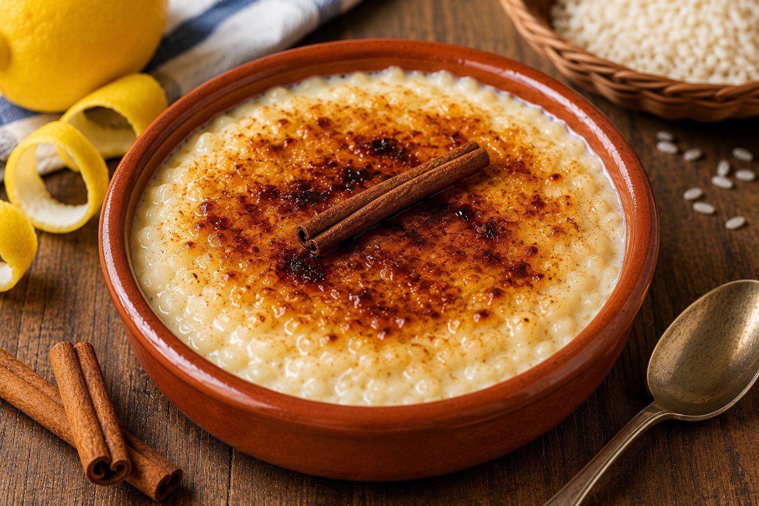 Arroz con leche asturiano
