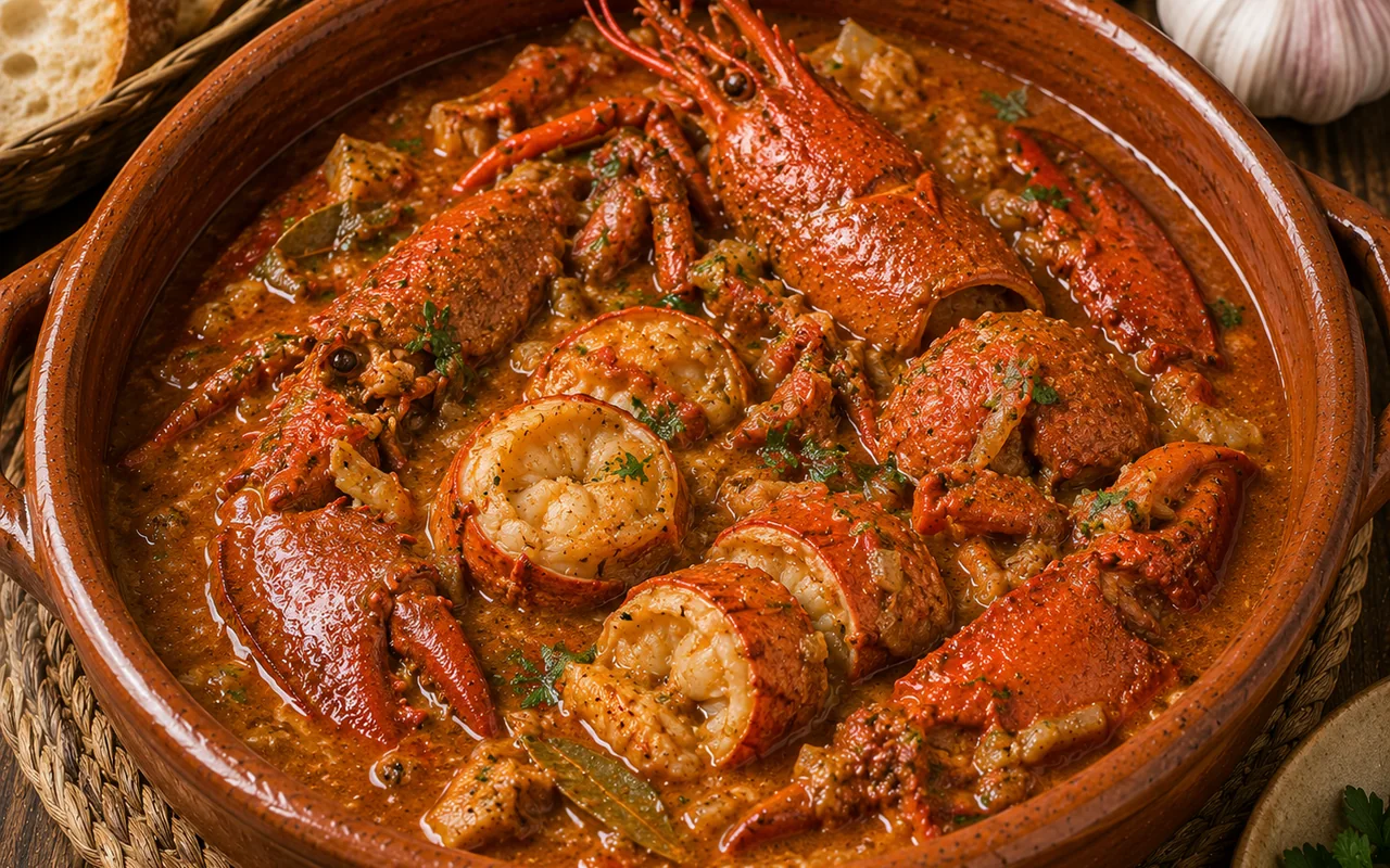 Caldereta de langosta menorquina