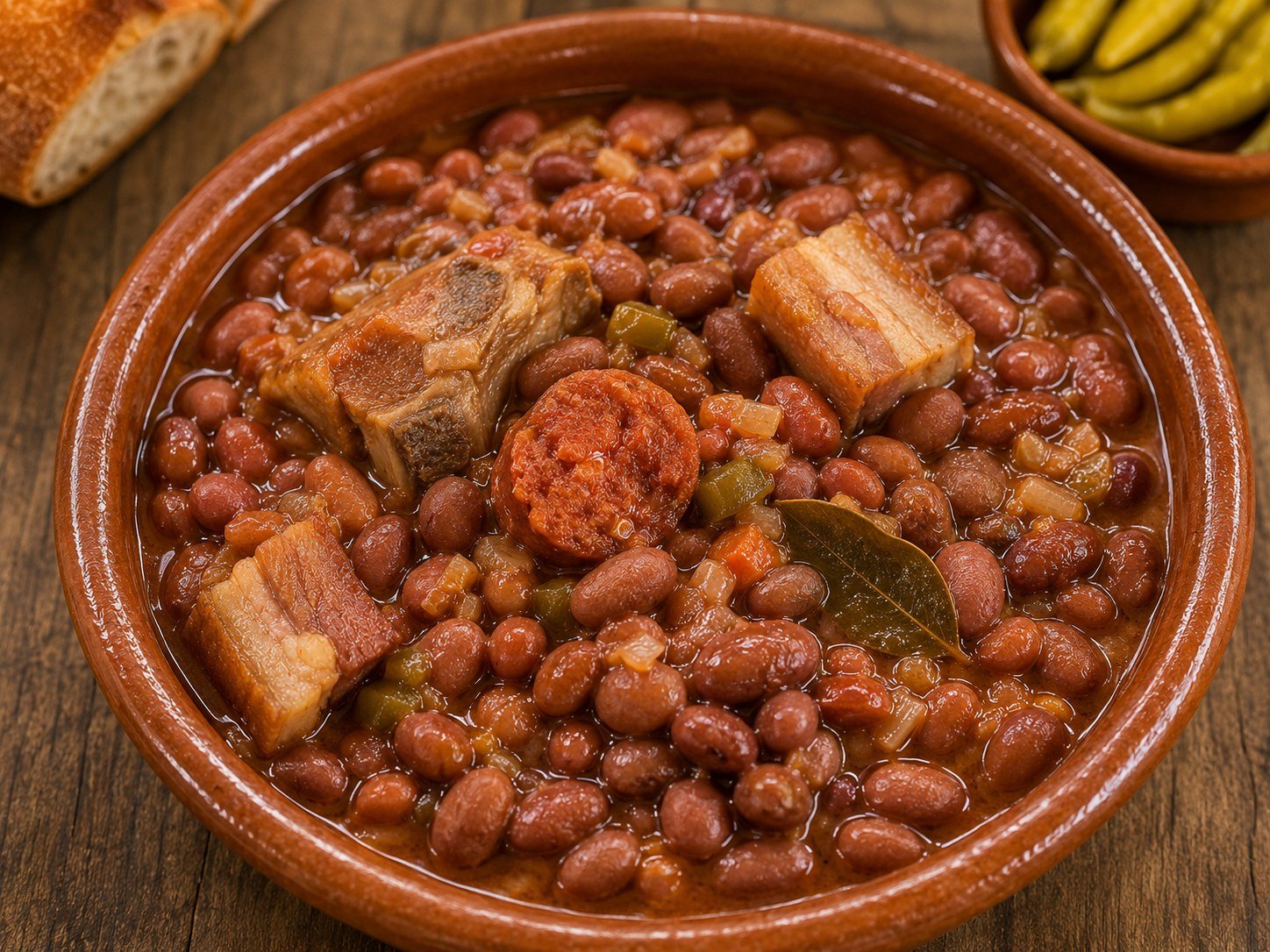 Caparrones a la riojana