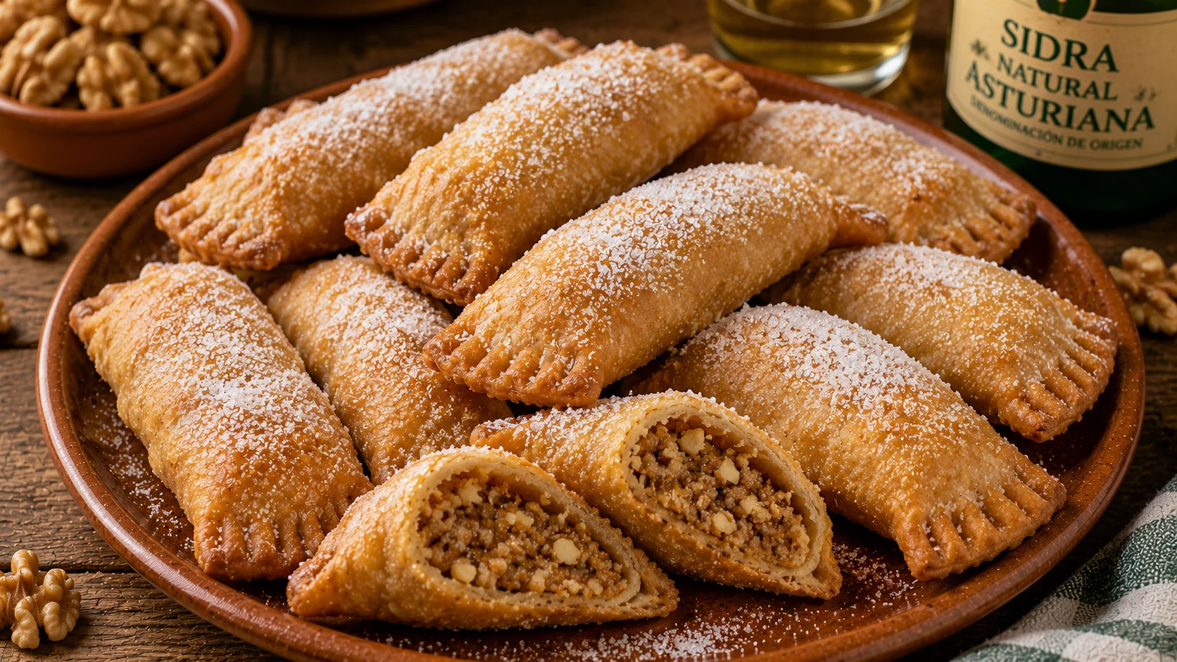 Casadielles asturianas