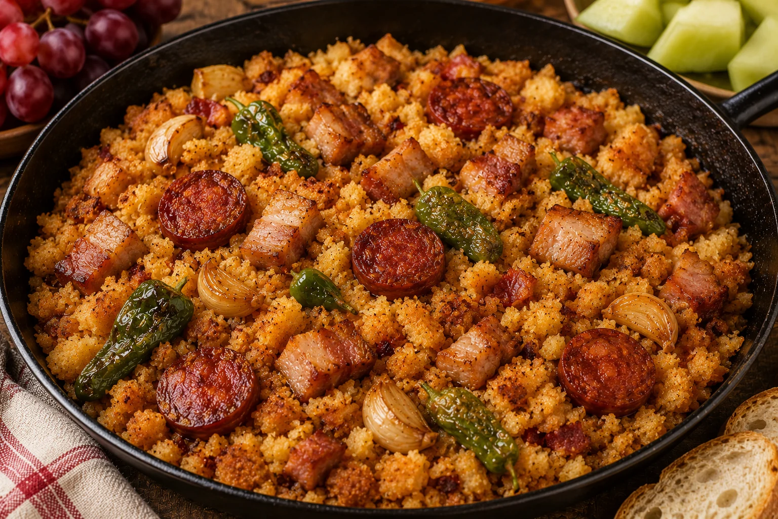 Migas ruleras manchegas