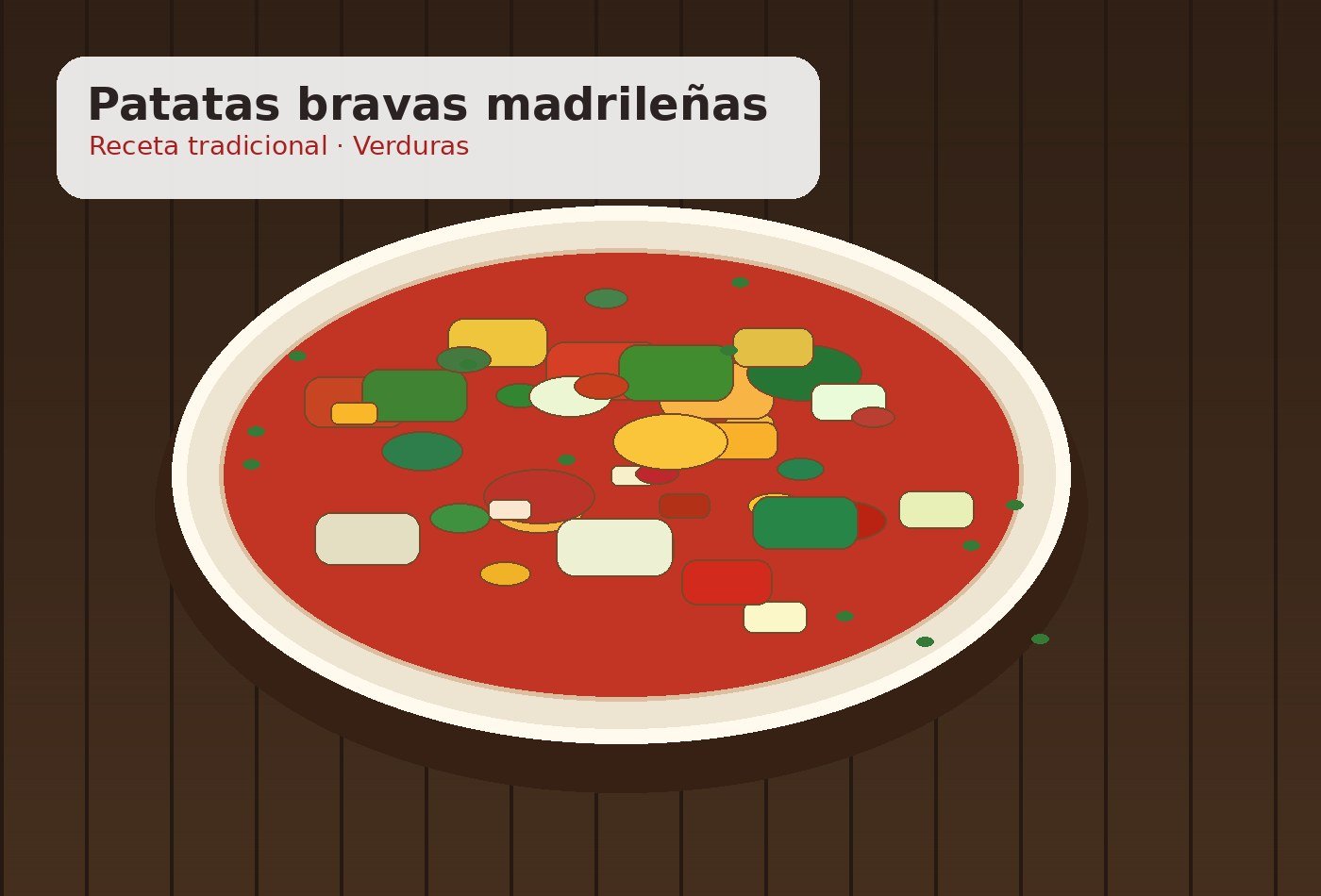 Foto de Patatas bravas madrileñas