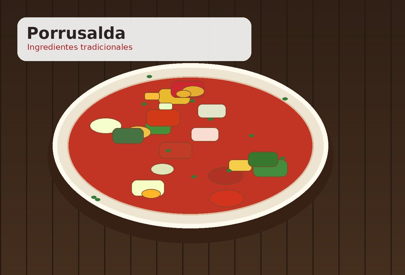 Ingredientes para Porrusalda