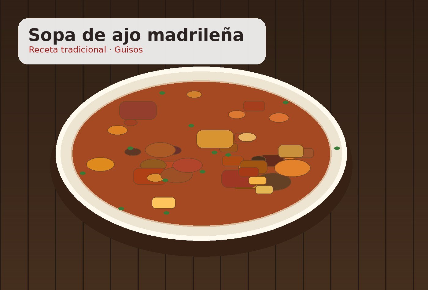 Foto de Sopa de ajo madrileña
