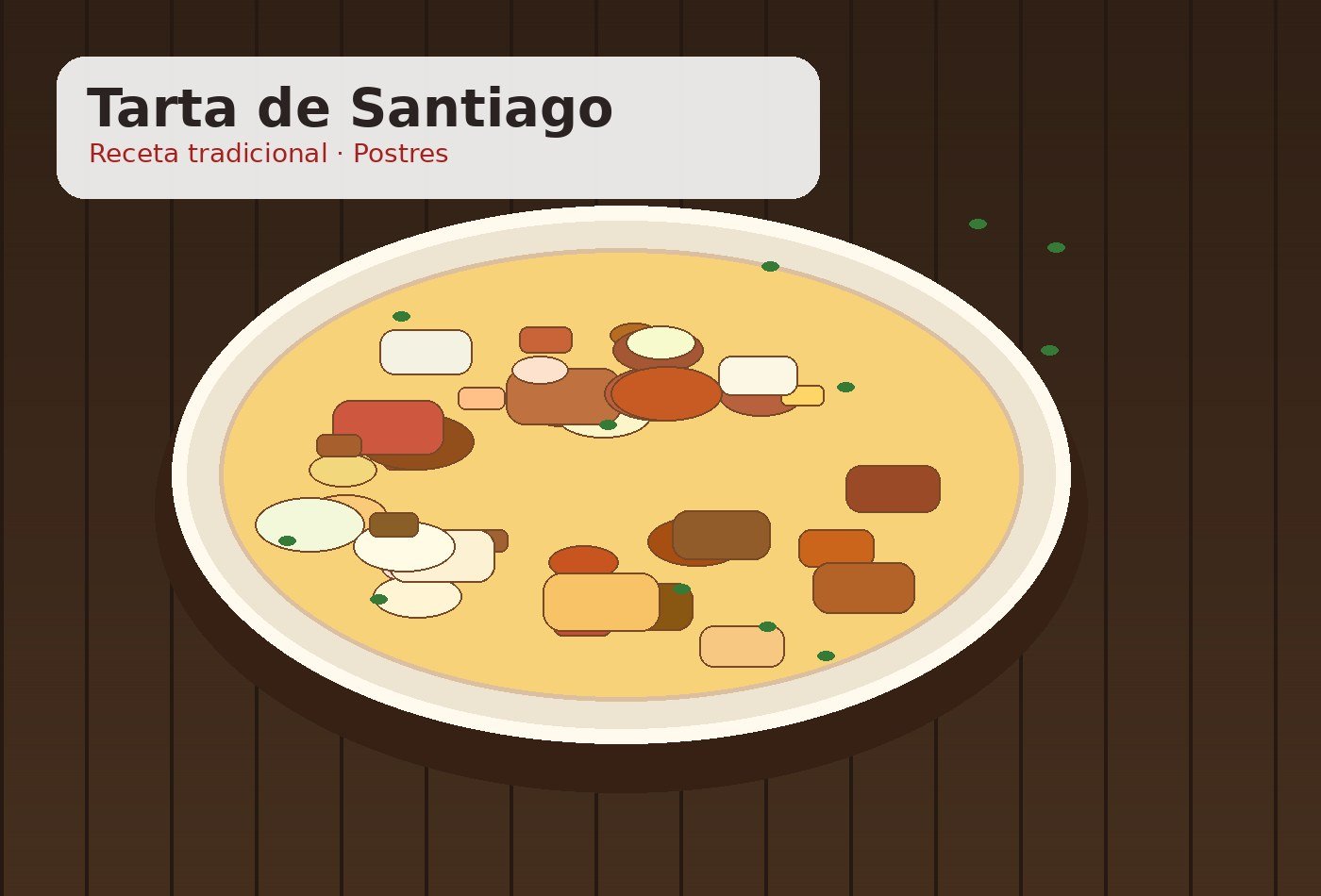 Foto de Tarta de Santiago